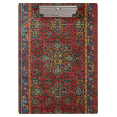 Classic Red and Blue,Persian Rug Carpet Pattern Klembord (Voorkant)
