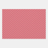 Classic Red and White Holiday Inpakpapier Vel (Voorkant)