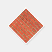 Classic Red Brick Paper Napkin Servet (Hoek)