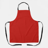 Classic Red Christmas Kitchen Cooking Apron Schort (Voorkant)