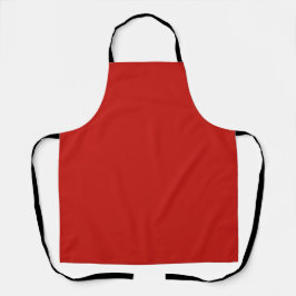 Classic Red Christmas Kitchen Cooking Apron Schort