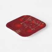  Classic Red Christmas Ornaments Christmas  Papieren Bordje (Gebogen)