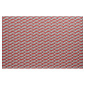 Classic Red Corvette Design Fabric Stof (Fat Quarter)