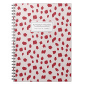 Classic Red Dalmatian Notitieboek (Voorkant)