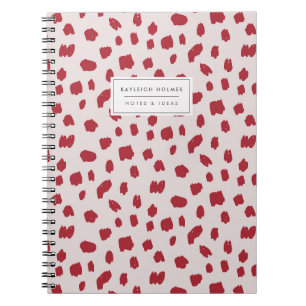 Classic Red Dalmatian Notitieboek