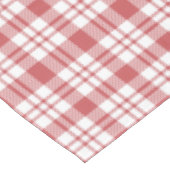 Classic Red en White Checkered Pattern Tafelkleed (Gekanteld)