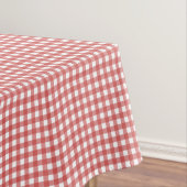 Classic Red en White Gingham Picnic Party Tafelkleed (Voorbeeld)