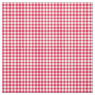 Classic Red Gingham Country Patroon Stof