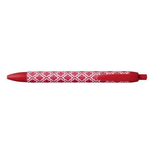 Classic Red Kerstmis Kantoor Writing Pen Gift (Achterkant)