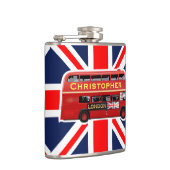 Classic Red London Bus Heupfles (Rechts)