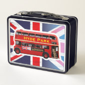 Classic Red London Double-Decker Bus (Achterkant)