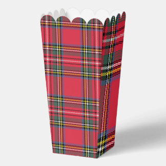 Classic Red Plaid Bedankdoosjes