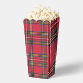 Classic Red Plaid  Bedankdoosjes (Popped)