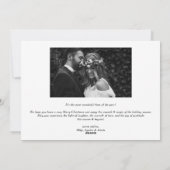 Classic Red Pset met Deer Joyeux Noël Foto Feestdagenkaart (Achterkant)