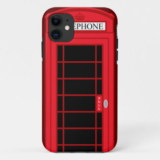 Classic Red Public Telephone Box UK: iPhone 5 Hoes