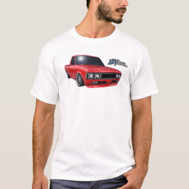 Classic Red Slammed Luv Truck LTG Logo T-shirt