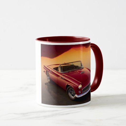 Classic Red T-Bird Mok (Voorkant rechts)