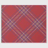 Classic Red Tartan Plaid Cadeaupapier (Vlak)