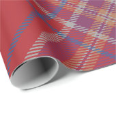 Classic Red Tartan Plaid Cadeaupapier (Rol Hoek)