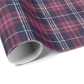 Classic Red Tartan Plaid – Tijdloos en elegant Cadeaupapier (Rol Hoek)