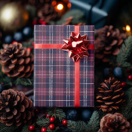 Classic Red Tartan Plaid – Tijdloos en elegant Cadeaupapier