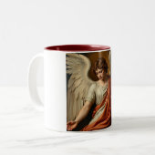 Classic Renaissance Angel Coffee Mug Tweekleurige Koffiemok (Voorkant links)