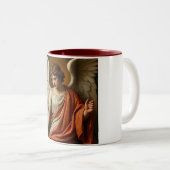 Classic Renaissance Angel Coffee Mug Tweekleurige Koffiemok (Voorkant rechts)