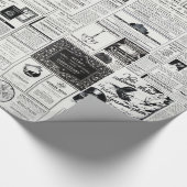 Classic Retro Adverteren Cadeaupapier (Hoek)