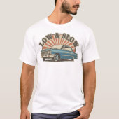 Classic Retro american car T-shirt (Voorkant)