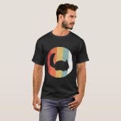 Classic Retro Chinchilla T T-shirt (Voorkant volledig)