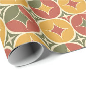 Classic Retro Corporate Holiday Cadeaupapier (Rol Hoek)