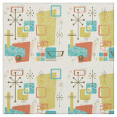 Classic Retro Cream Stof (Swatch)