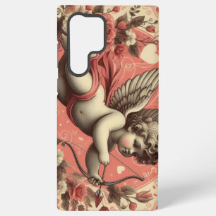 Classic//Retro Cupido Valentijnsdag Samsung Galaxy Hoesje