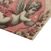 Classic//Retro Cupido Valentijnsdag Snijplank (Hoek)