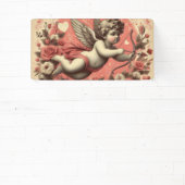 Classic//Retro Cupido Valentijnsdag Spandoek (Insitu)