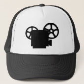 CLASSIC RETRO FILM PROJECTOR TRUCKER PET (Voorkant)