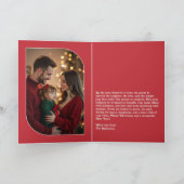 Classic Retro Fun Retro Christmas Photos Feestdagen Kaart (Binnen)