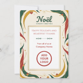 Classic Retro Noël | Branding Suite Edition Feestdagenkaart