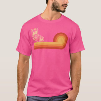 Classic Retro Pinball Shirt voor mannen Arcade