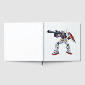 Classic Retro RX-78-2 Gundam Mecha Anime Illustrat Gastenboek (Volledig)