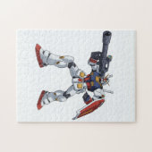 Classic Retro RX-78-2 Gundam Mecha Anime Illustrat Legpuzzel (Horizontaal)