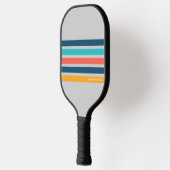 Classic Retro Stripes - Speciaal uitgelicht Pickleball Paddle (Links)