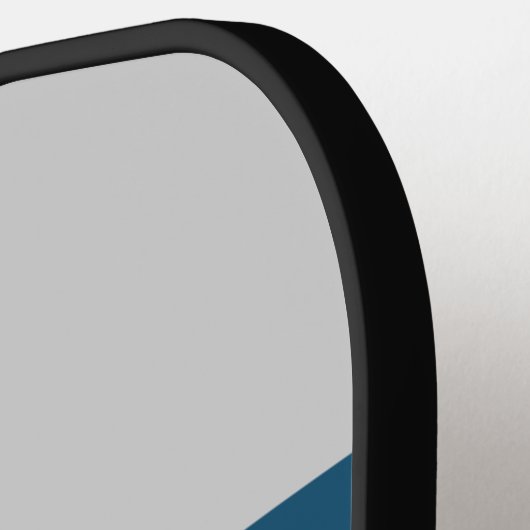 Classic Retro Stripes - Speciaal uitgelicht Pickleball Paddle (Links Detail)