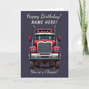 Classic Retro Truck Je bent een klassieke verjaard Kaart