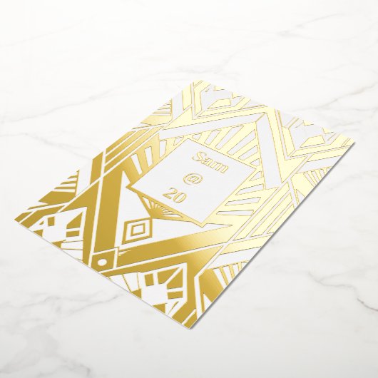 Classic Retro Verjaardag Diner Party Menu (Gedraaid)