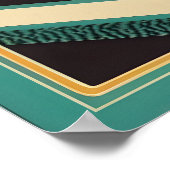 Classic retro vintage auto poster (Hoek)