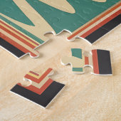 Classic retro vintage auto poster legpuzzel (Zijkant)