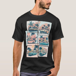 Classic retro vintage car 2 t-shirt