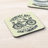 Classic Ride Bicycle Legendary Bike Craftsmanship Drankjes Onderzetter (Linkerzijde)
