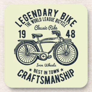 Classic Ride Bicycle Legendary Bike Craftsmanship Drankjes Onderzetter
